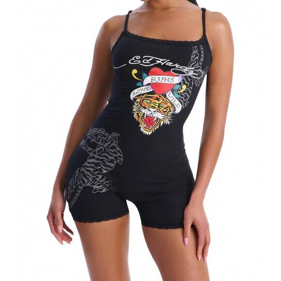 Ed Hardy | Intimates & Sleepwear | New Ed Hardy Tiger Head Lace
